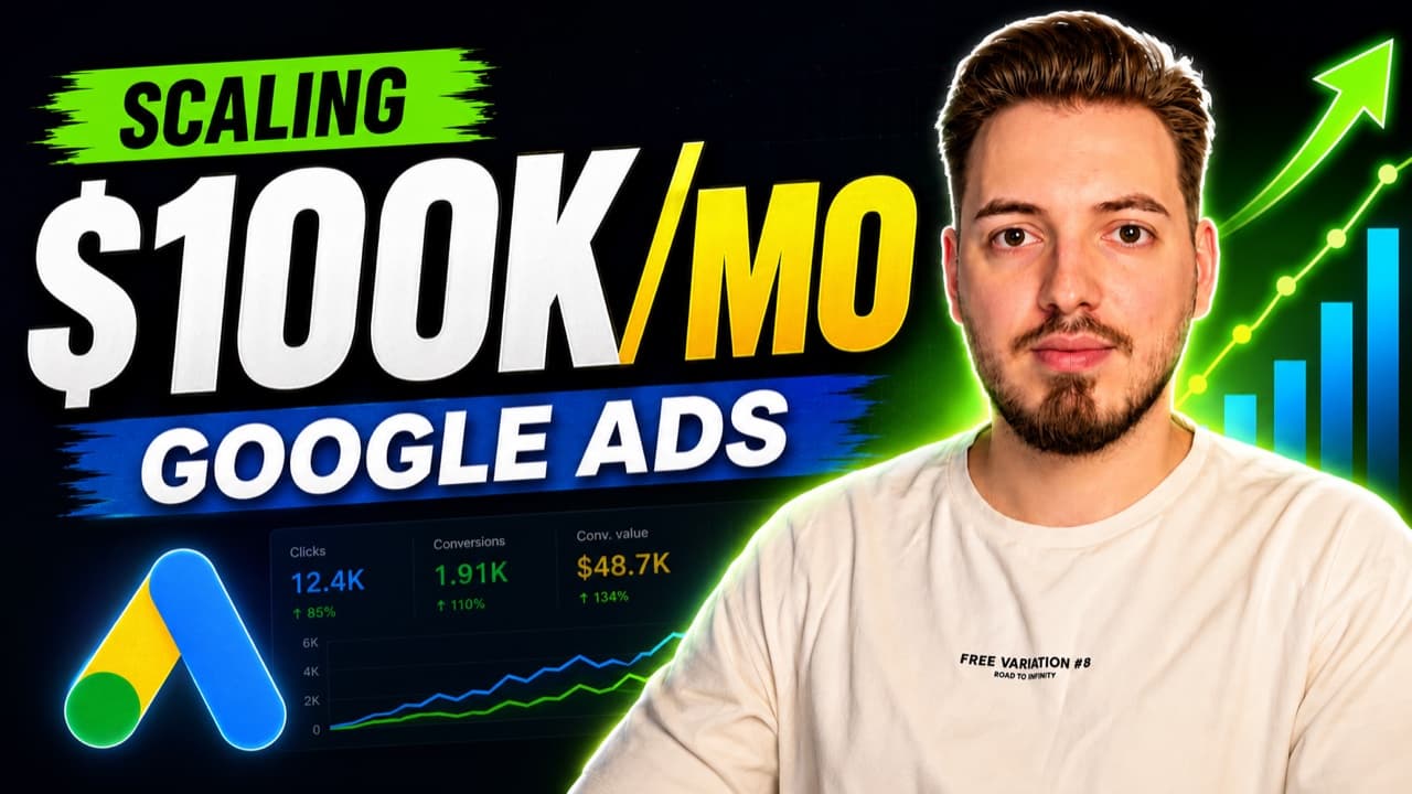 Case study: scaling a Google Ads account to $100K/month in under 90 days
