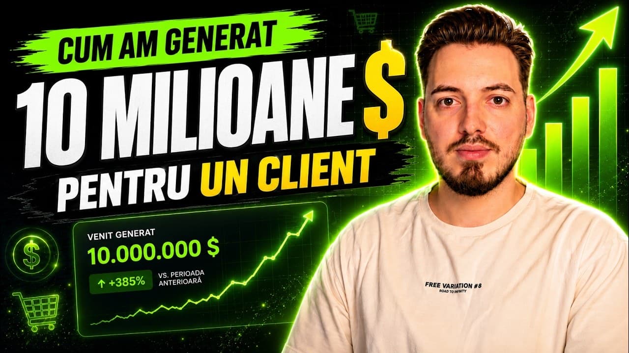 Studiu de caz: cum am generat peste $10 milioane pentru un brand eCommerce din SUA